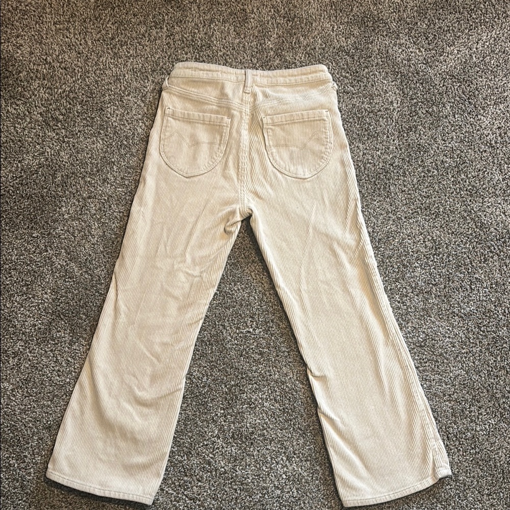 Cream Corduroy Pants - Picture 2 of 6